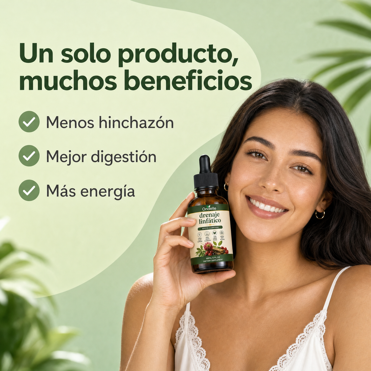 Un solo producto, muchos beneficios: menos hinchazón, mejor digestión, más energía