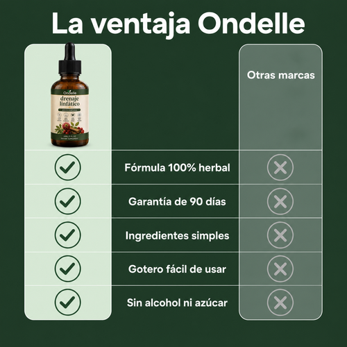 Gotas de Drenaje Linfático Ondelle®
